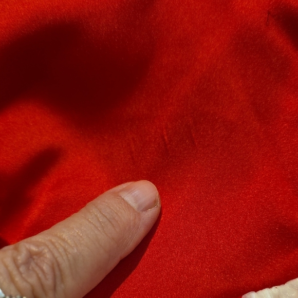 NEW FOR LOVE AND LEMONS RHODA RED POLKA-DOT MIDI DRESS SIZE S - Picture 9 of 12